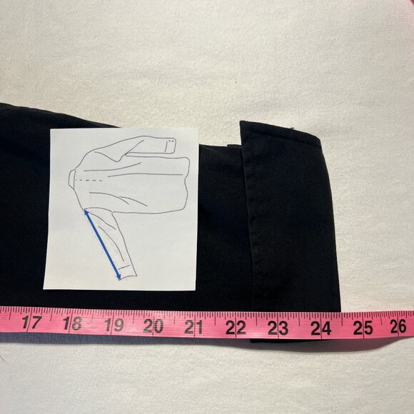 🖤PULI Black 100% Cotton Button-Up Shirt - Size 2X - Picture 8 of 8